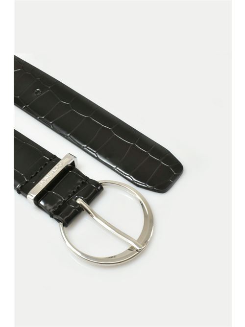 MUST RND BUCKLE BELT 3.0_CROCO CALVIN KLEIN | K60K612215/BEH